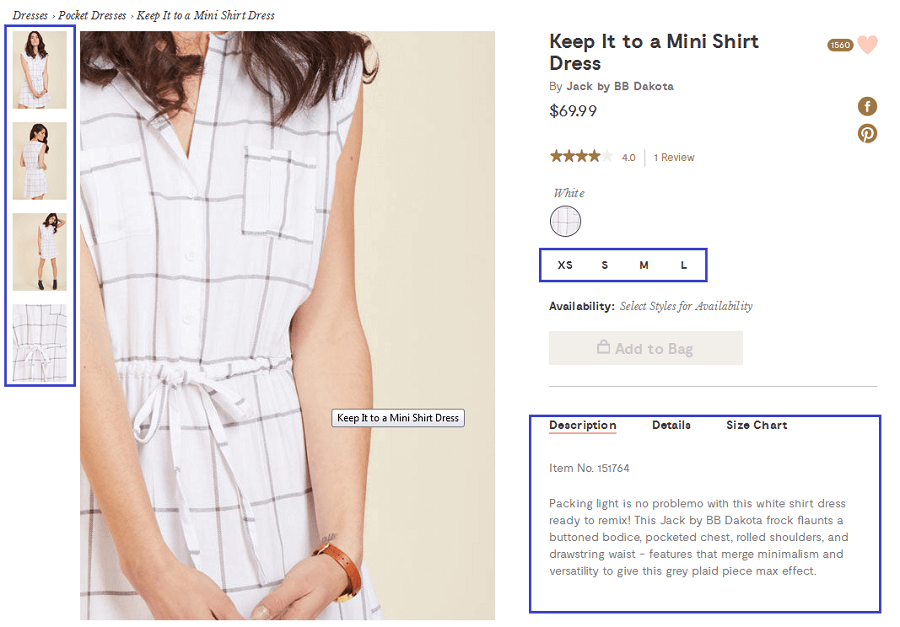 product description
