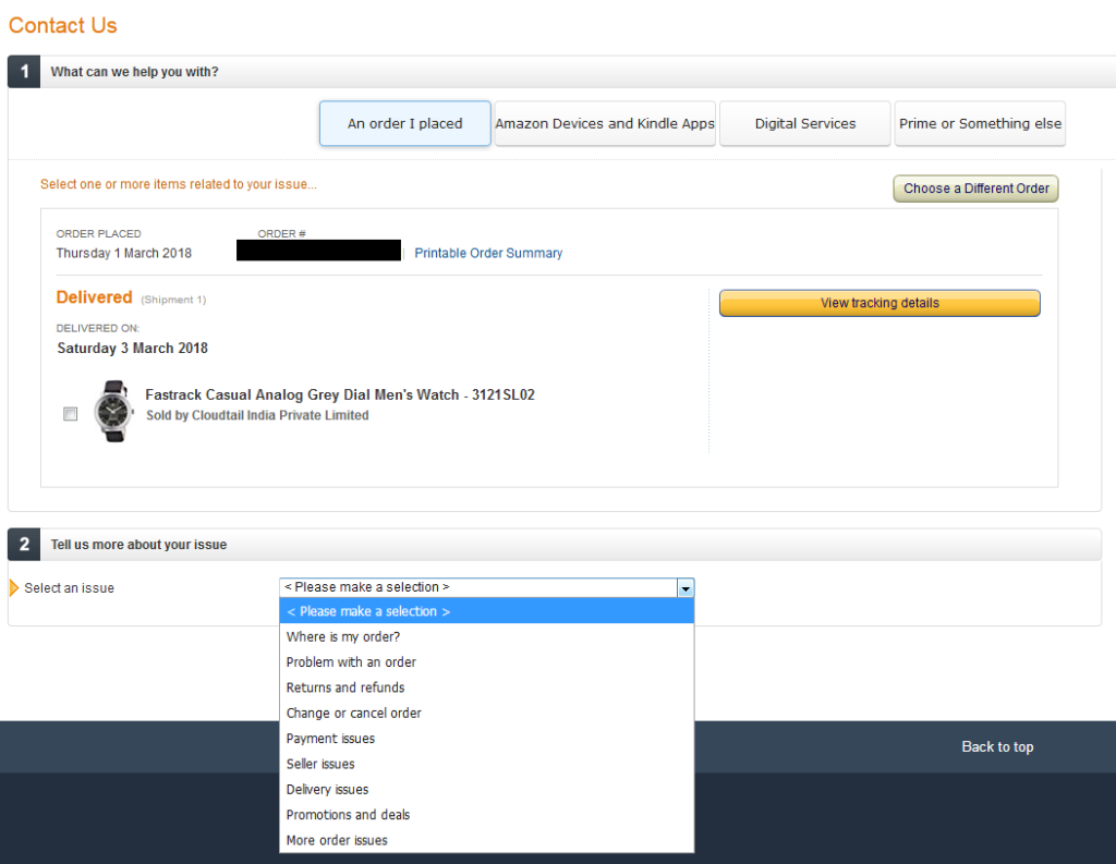 amazon-contact-us-form