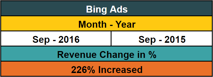 bing ads revenue - healthcare and fitness ecommerce brand