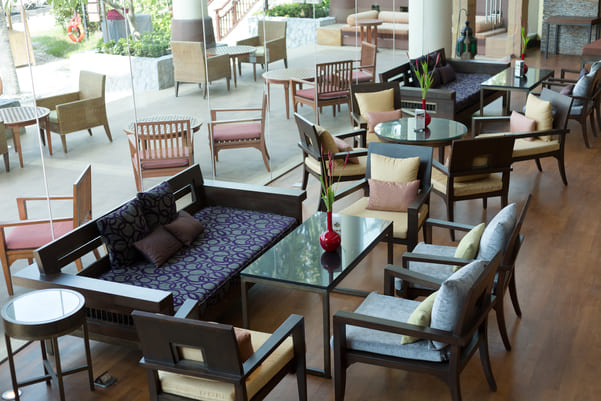 A picture of showing restaurant furniture equipment