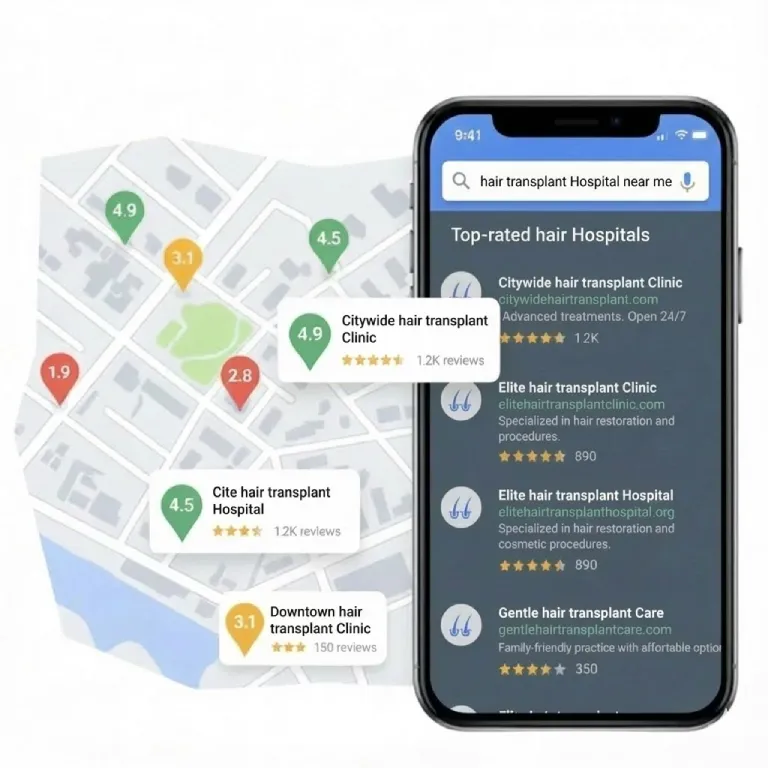 Hair Transplant Seo Services