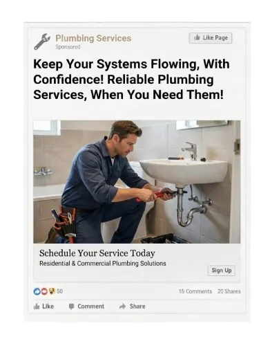 Plumbing Marketing Meta Ads
