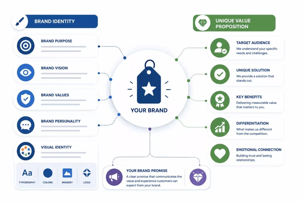 Define Your Small Business Brand Identity and Unique Value Proposition