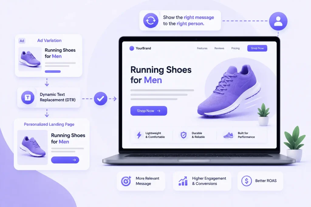 Dynamic Text Replacement for Google Ads

