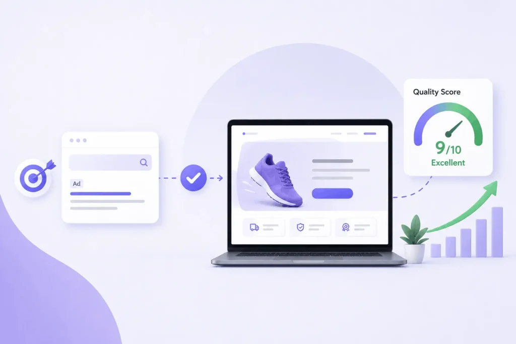 Landing Page and Google Ads Quality Score
