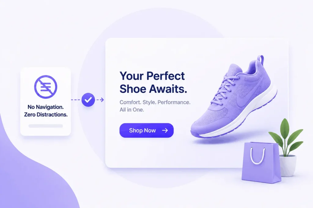 Remove Navigation Distractions
